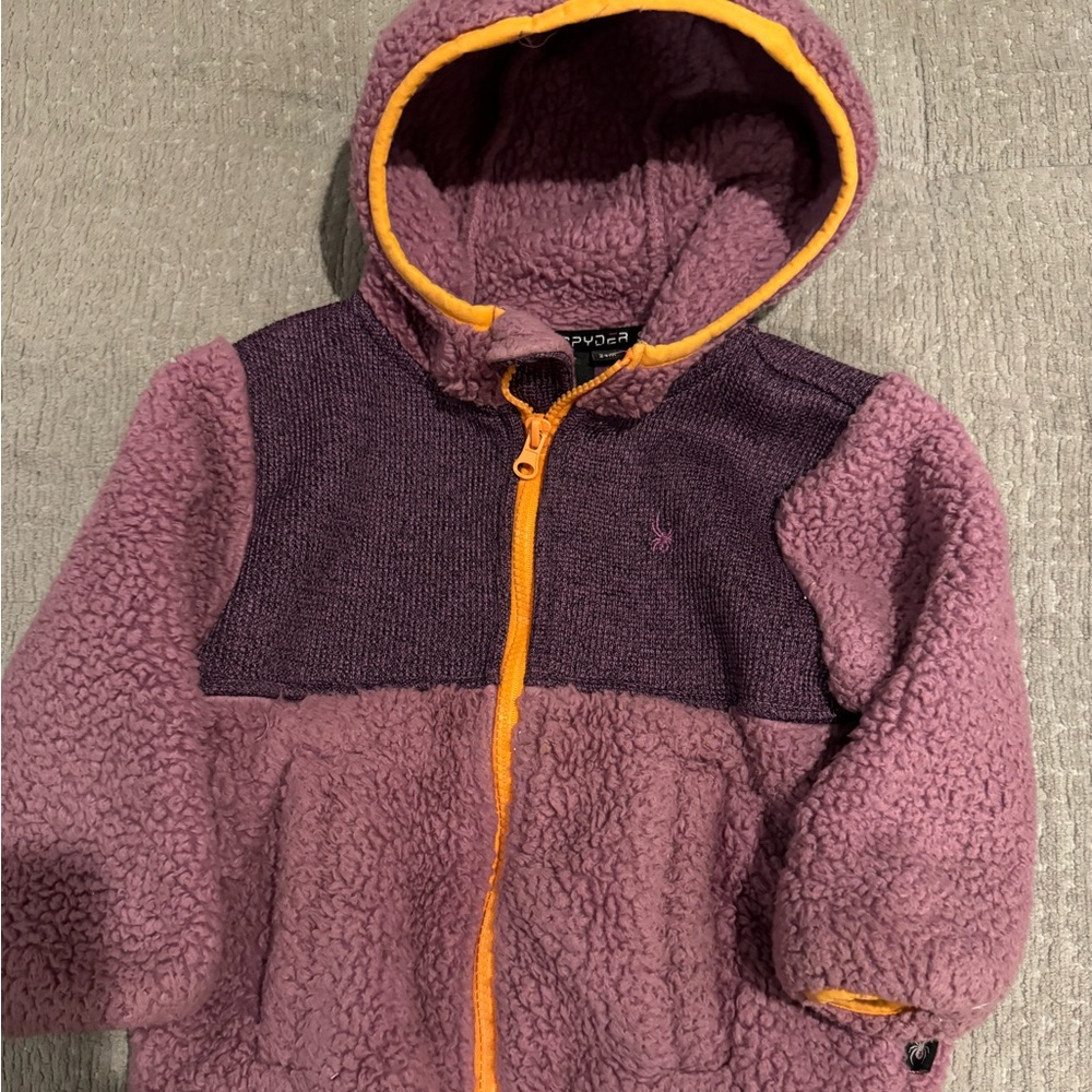 Spyder Fleece Sweatshirt Jacket